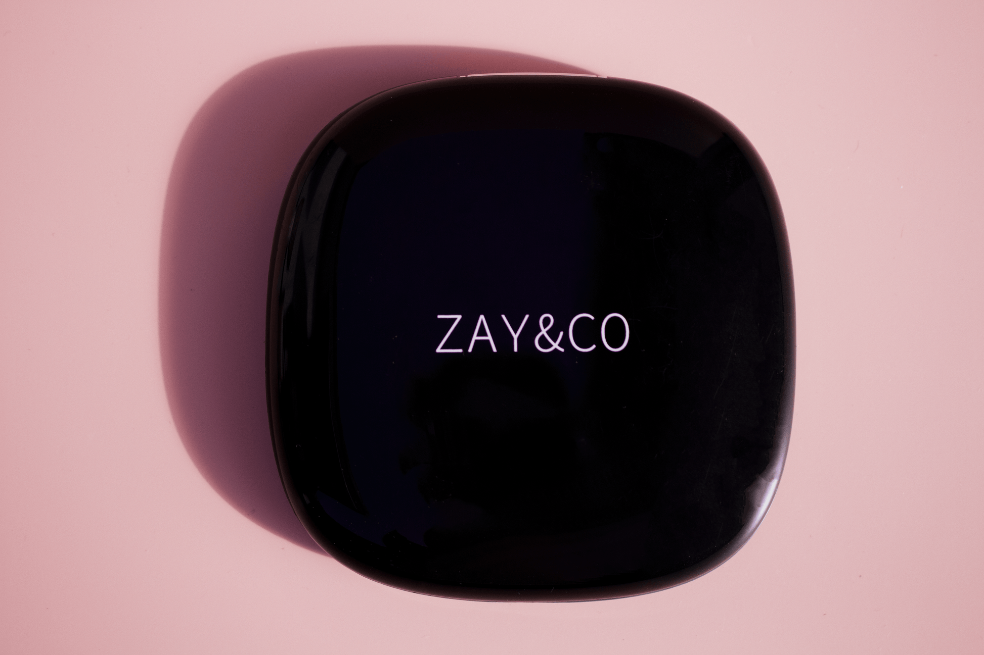 Compact LED Mirror, The Black Edit front view